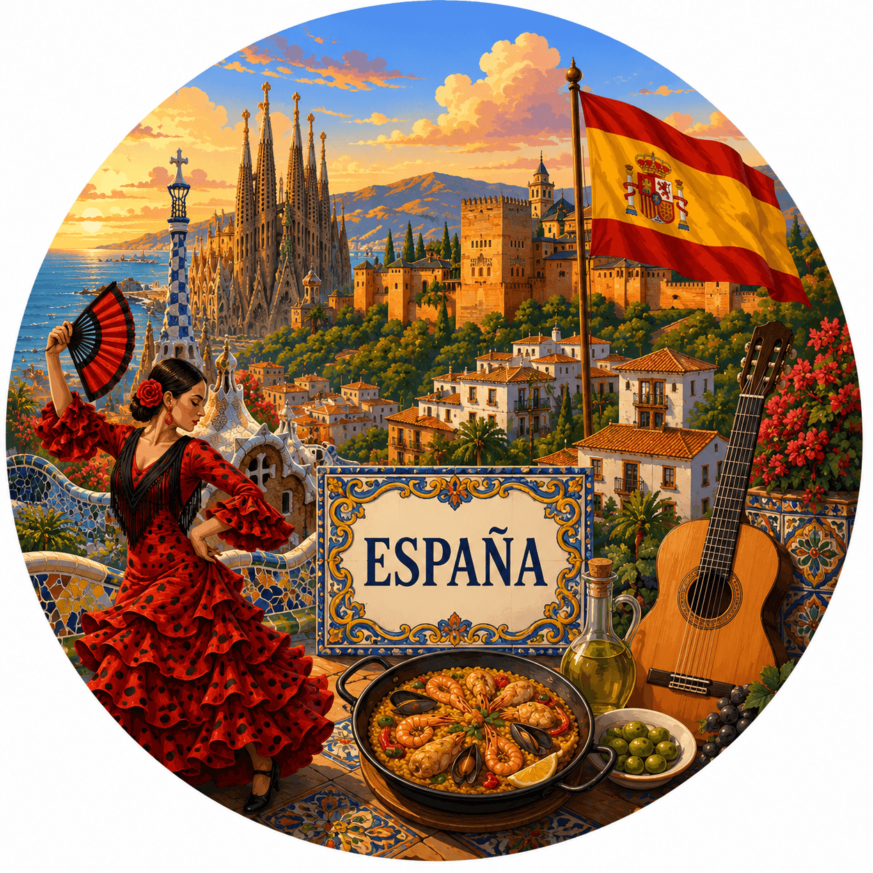 Camino de Santiago, Spain