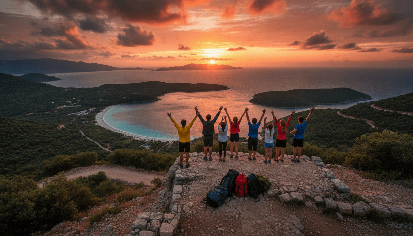 Munich to Corfu