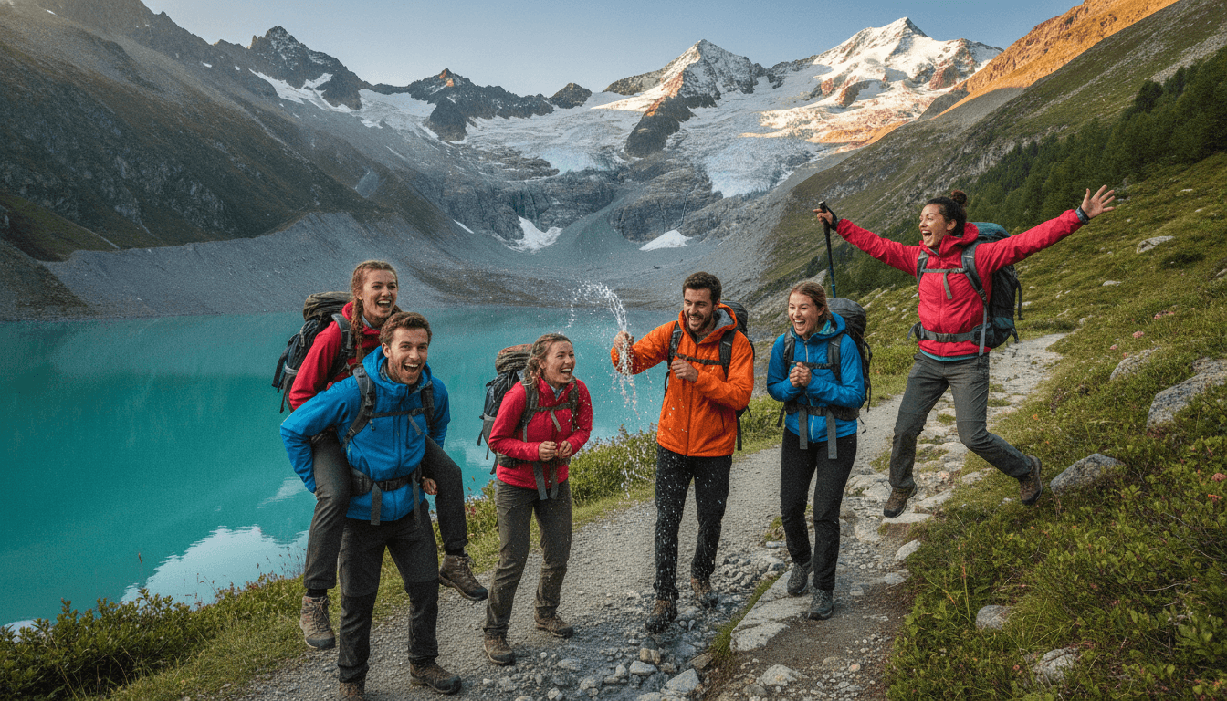 Chamonix to Zermatt, Alps