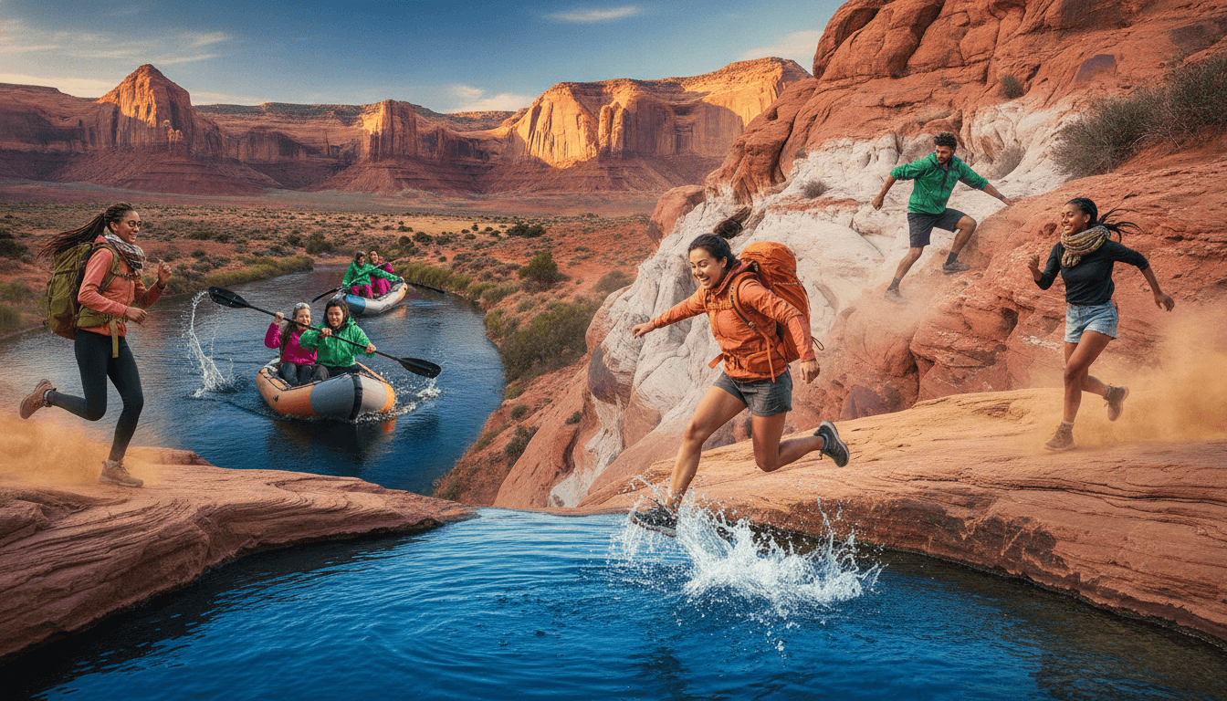 Las Vegas, Grand Canyon, Monument Valley, Bryce Canyon, Zion