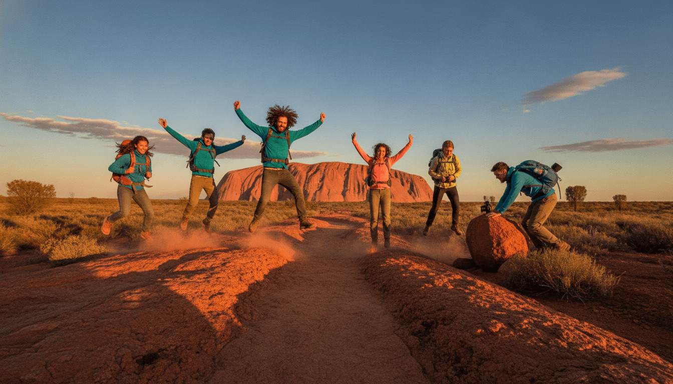 Adelaide to Uluru (Yulara), Australia