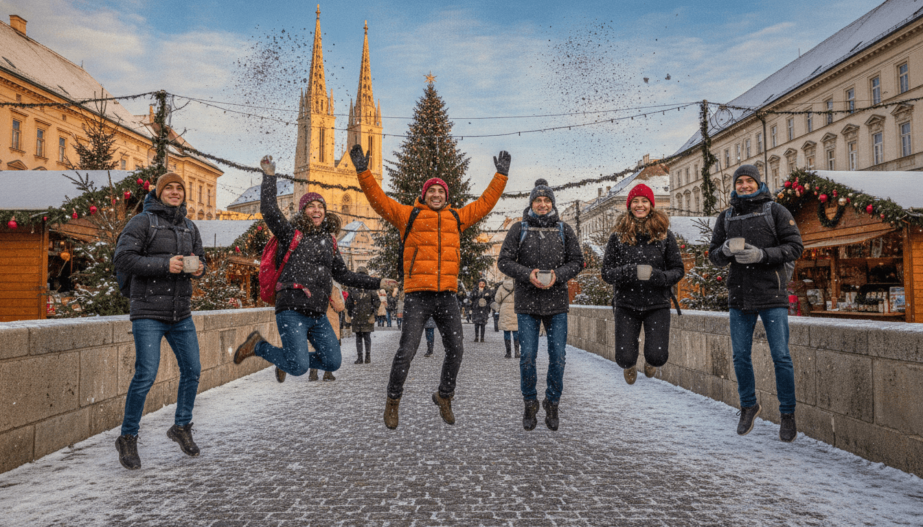 Zagreb, Ljubljana, Graz, Budapest